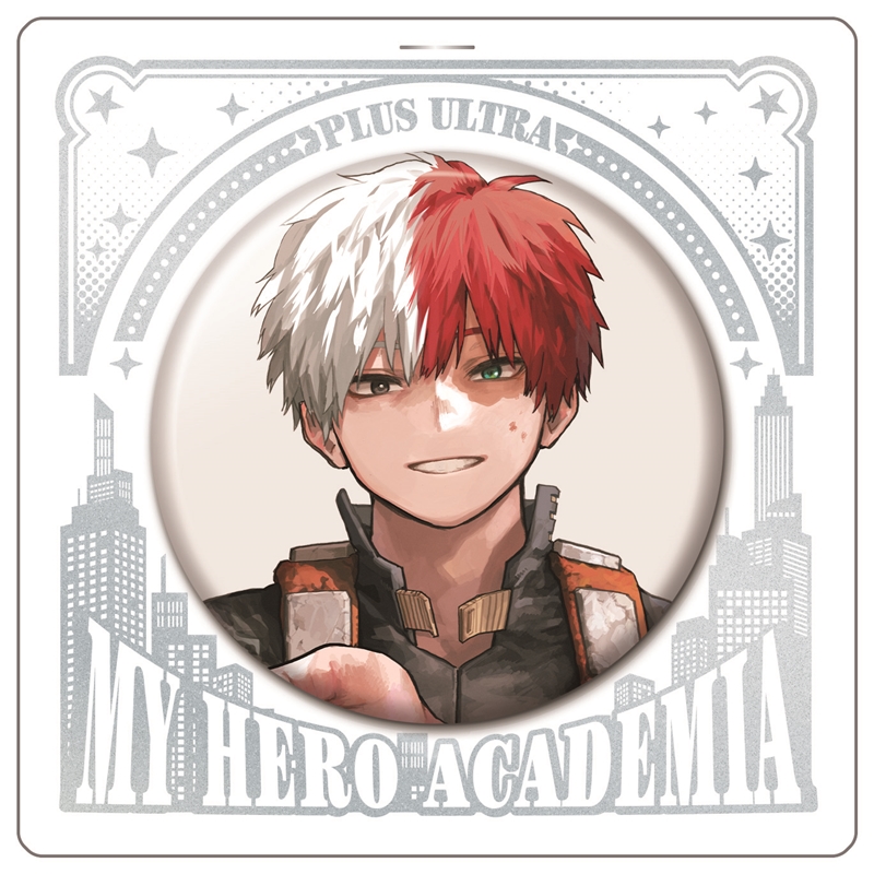 『僕のヒーローアカデミア』缶バッジ　轟焦凍　ＢＥ３