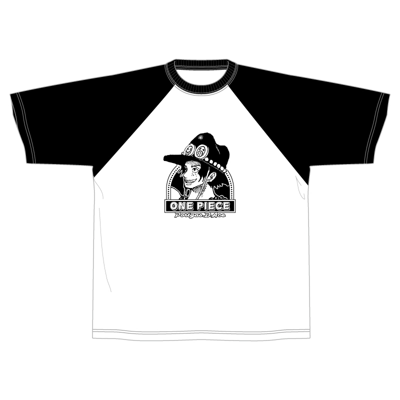 『ONE PIECE』ラグランTシャツ “HEROES” ポートガス・D・エース BF1