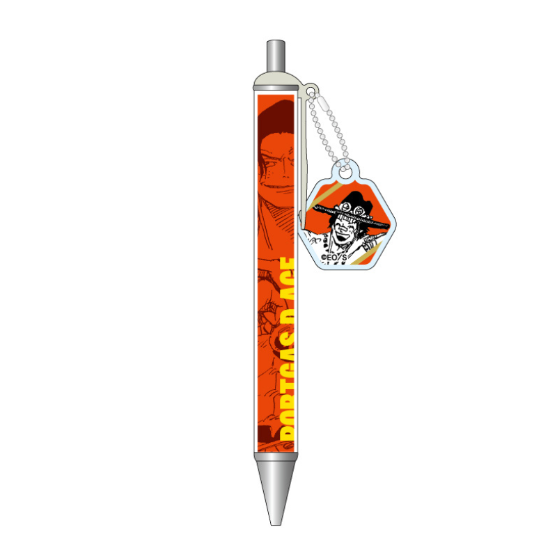 『ＯＮＥ　ＰＩＥＣＥ』フェイスチャーム付きシャープペン　ポートガス・Ｄ・エース　ＢＦ１