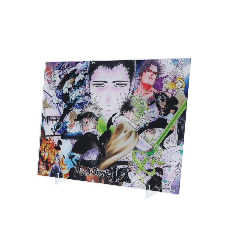 完全受注生産『ブラッククローバー』箔入りアクリルアート −連載10周年突破記念Ver.− BE4