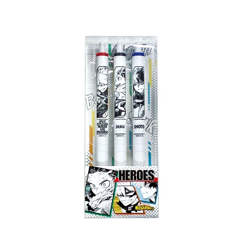 『僕のヒーローアカデミア』ヒーローペン３本セット　ＢＦ１