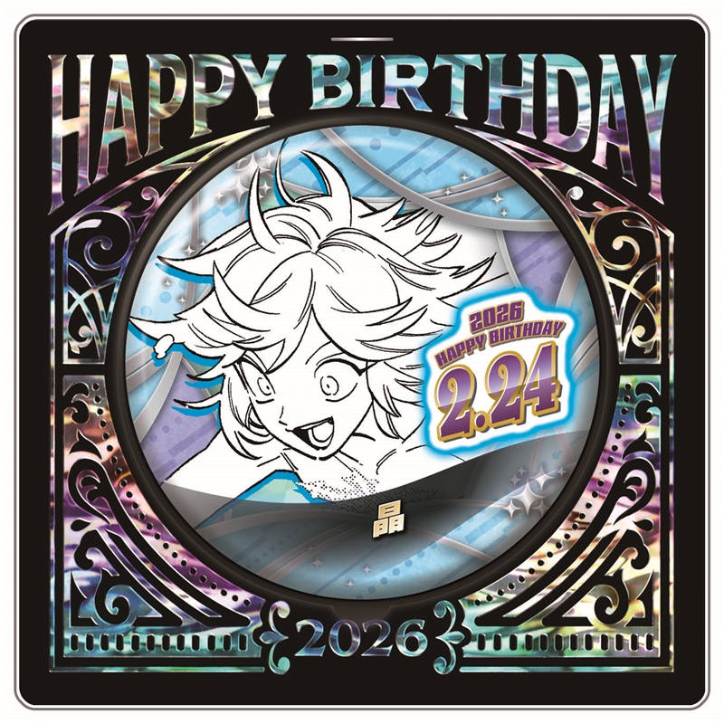 『怪物事変』バースデイ缶バッジ　晶　ＢＦ１