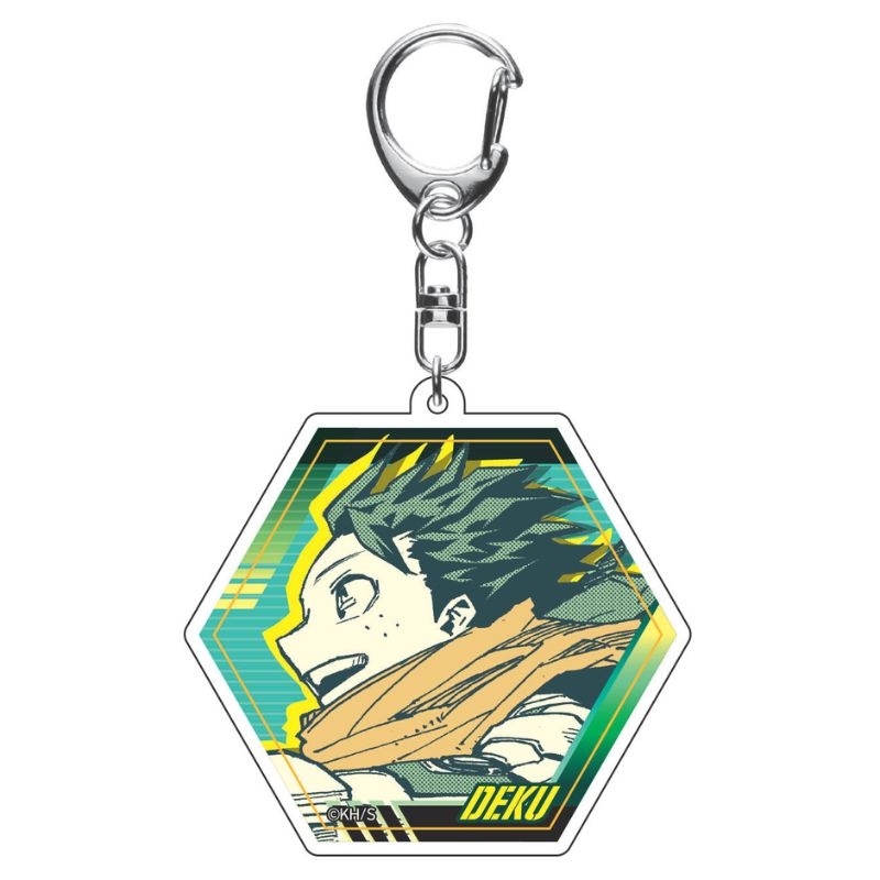 『僕のヒーローアカデミア』ＴＷＯ　ＦＡＣＥアクリルキーホルダー　緑谷出久　ＢＦ１