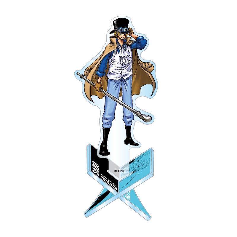 『ＯＮＥ　ＰＩＥＣＥ』バースデイアクリル“Ｘ”フィギュア−ｗｉｔｈ−　サボ　ＢＦ１