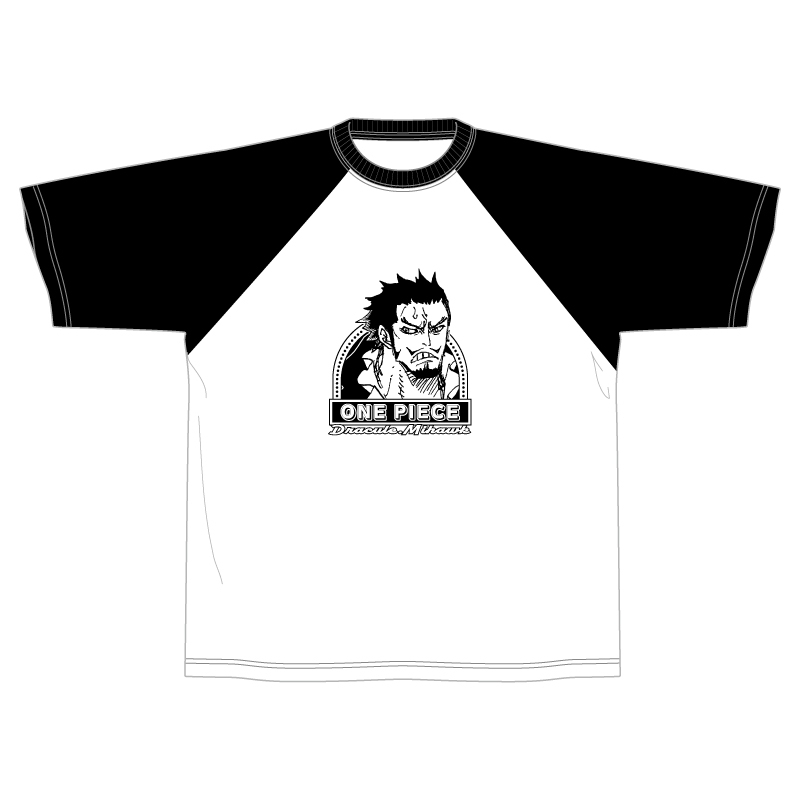 『ONE PIECE』ラグランTシャツ “HEROES” ジュラキュール・ミホーク BF1