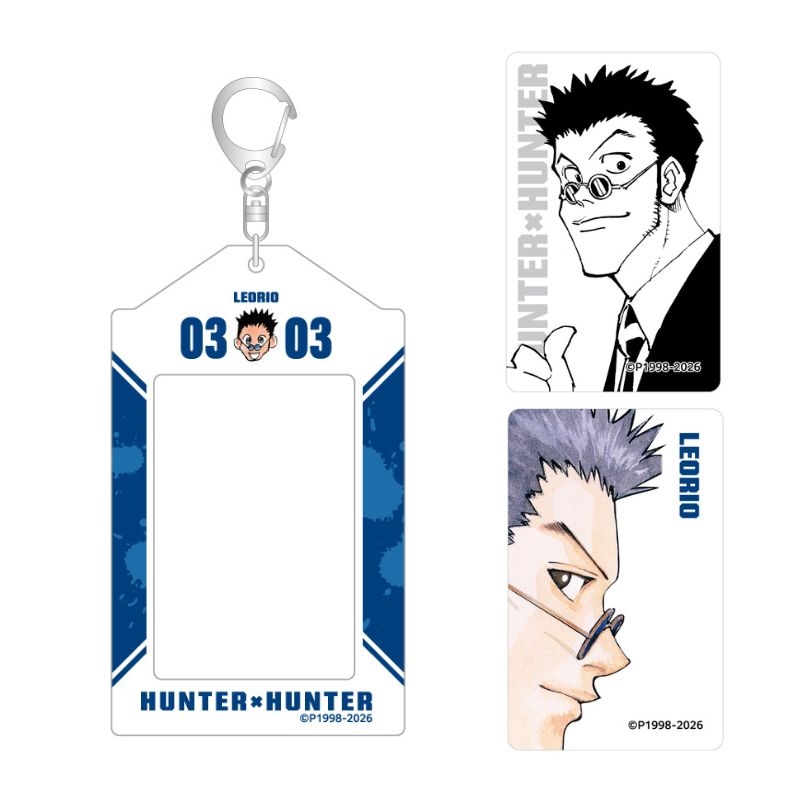 『ＨＵＮＴＥＲ×ＨＵＮＴＥＲ』バースデイカードホルダー　（特製カード２枚付き）　レオリオ＝パラディナイト　ＢＦ１