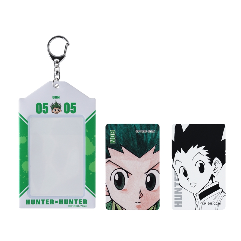 『ＨＵＮＴＥＲ×ＨＵＮＴＥＲ』バースデイカードホルダー　（特製カード２枚付き）　ゴン＝フリークス　ＢＦ２