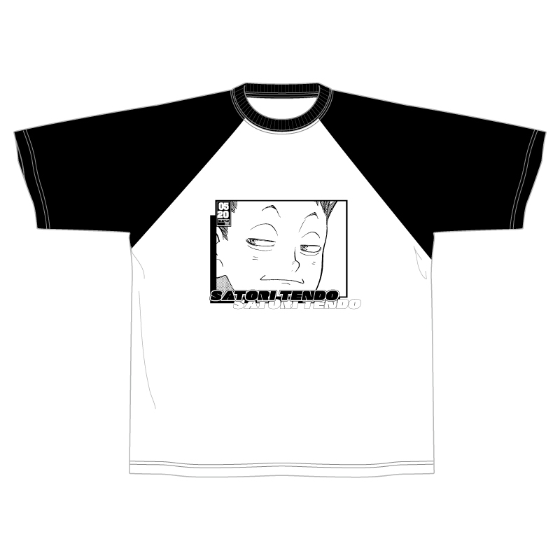 『ハイキュー！！』ラグランＴシャツ　“ＨＥＲＯＥＳ”　天童覚　ＢＦ２