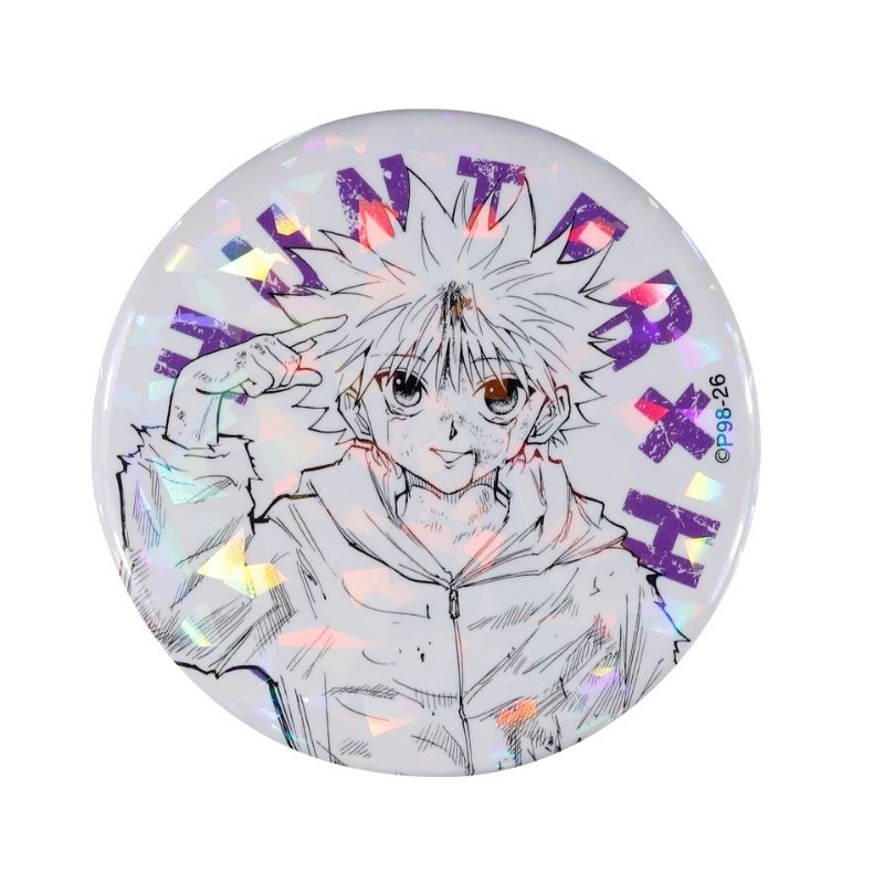 完全受注生産「週刊少年ジャンプ」オールスター缶バッジ　『ＨＵＮＴＥＲ×ＨＵＮＴＥＲ』　〔６．キルア〕　ＢＦ１