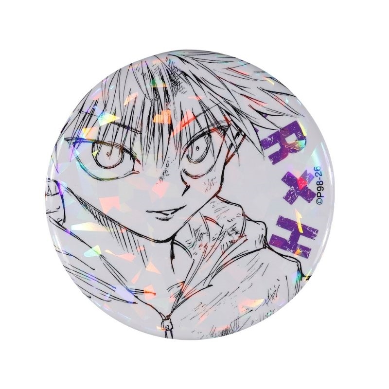 完全受注生産「週刊少年ジャンプ」オールスター缶バッジ　『ＨＵＮＴＥＲ×ＨＵＮＴＥＲ』　〔７．キルア〕　ＢＦ１
