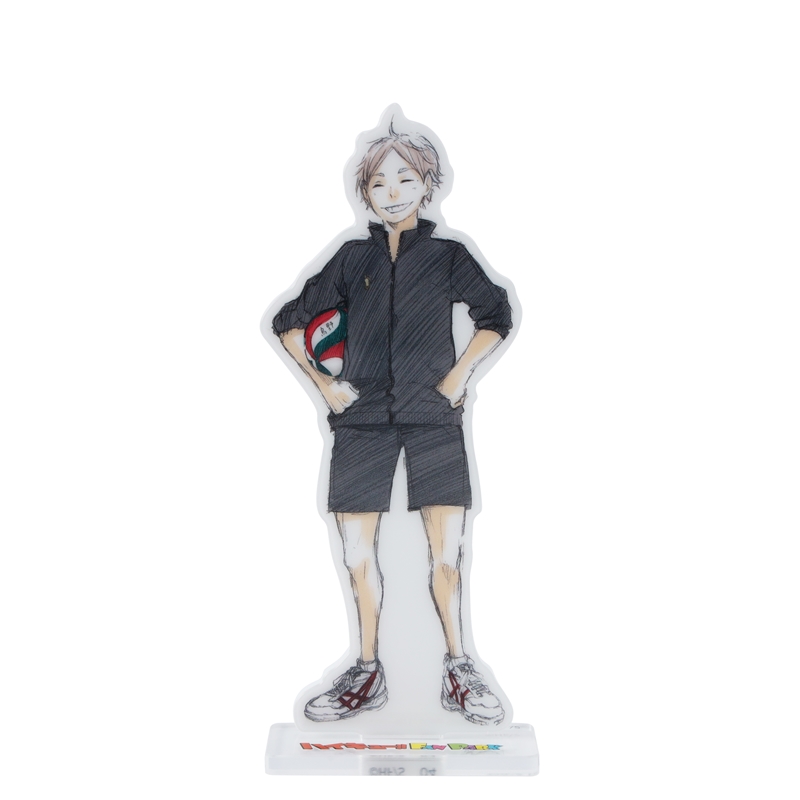 ＪＣＳ限定　『ハイキュー！！』　キャラパネ軍団！！アクリルスタンド　［０４　菅原孝支］　＜ハイキュー！！　ＦＡＮ　ＰＡＲＫ　−ｍｅｍｏｒｉａｌ−＞　ＢＦ１