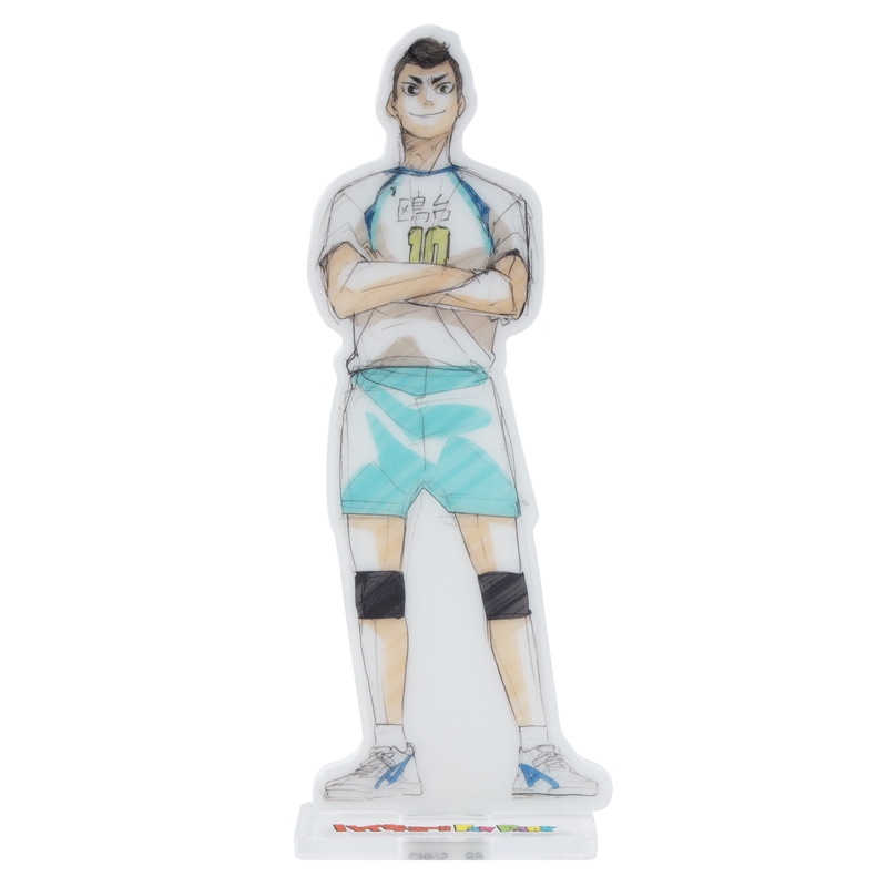 ＪＣＳ限定　『ハイキュー！！』　キャラパネ軍団！！アクリルスタンド　［８９　白馬芽生］　＜ハイキュー！！　ＦＡＮ　ＰＡＲＫ　−ｍｅｍｏｒｉａｌ−＞　ＢＦ１