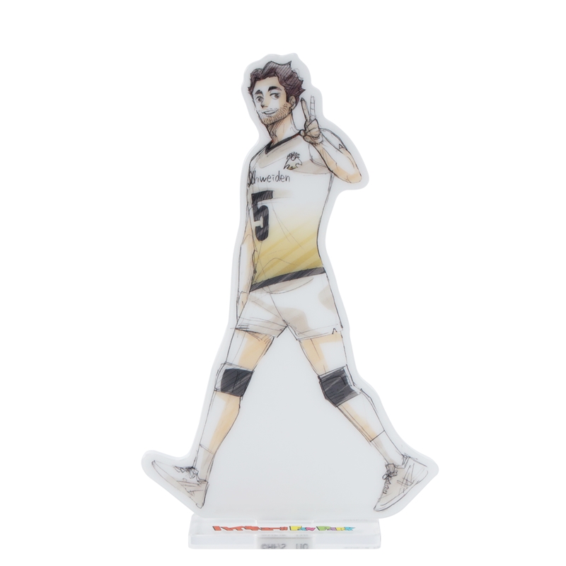 ＪＣＳ限定　『ハイキュー！！』　キャラパネ軍団！！アクリルスタンド　［１１０　ニコラス　ロメロ　シュヴァイデンアドラーズ］　＜ハイキュー！！　ＦＡＮ　ＰＡＲＫ　−ｍｅｍｏｒｉａｌ−＞　ＢＦ１