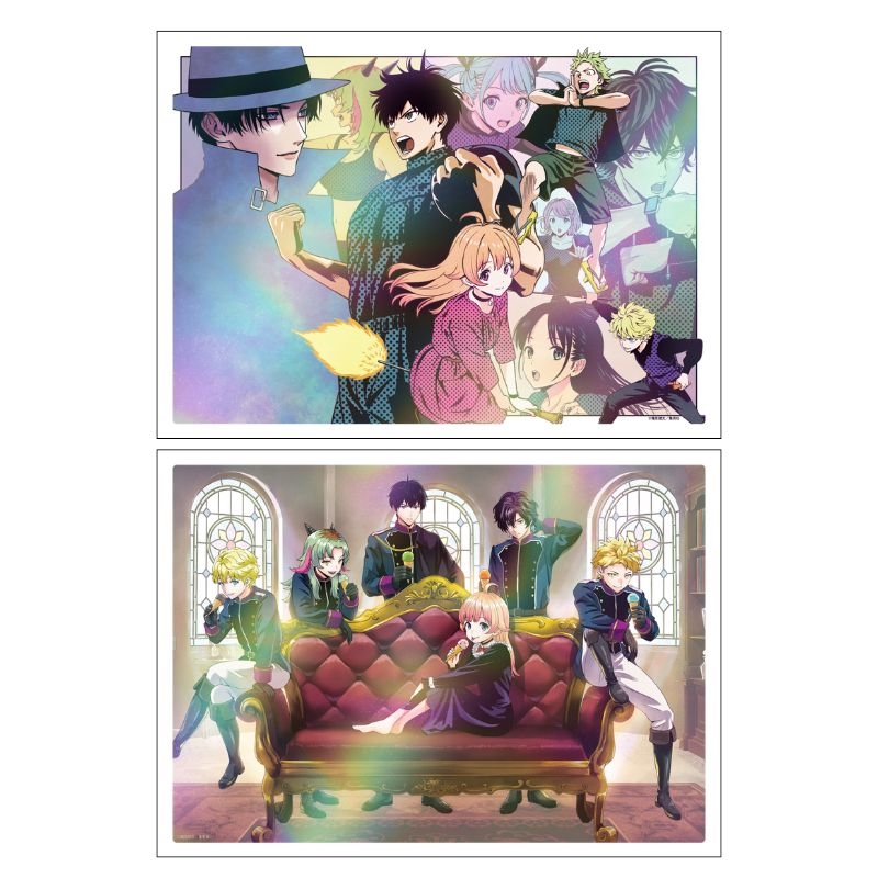 ＷＪ定期購読限定　『ウィッチウォッチ』ホログラムクリアポスター　デザインＡ