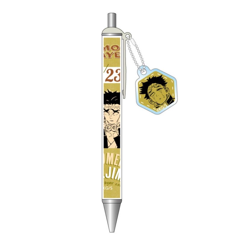 『鬼滅の刃』フェイスチャーム付きシャープペン　悲鳴嶼行冥　ＢＦ３