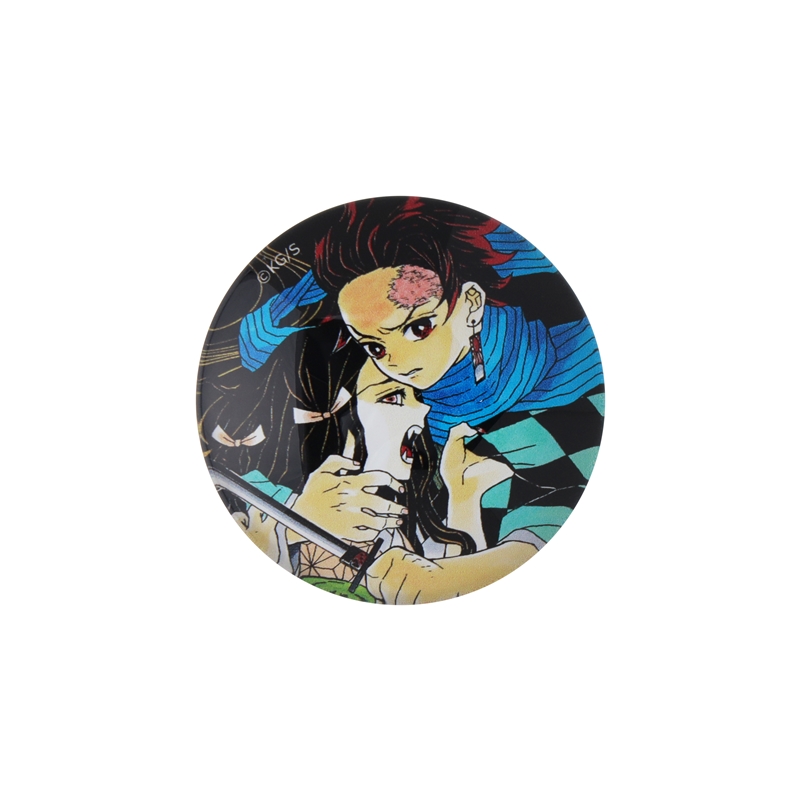 『鬼滅の刃』ガラスマグネット　竈門炭治郎＆竈門禰豆子（ジャンプコミックス１巻カバーイラスト）　ＢＦ２