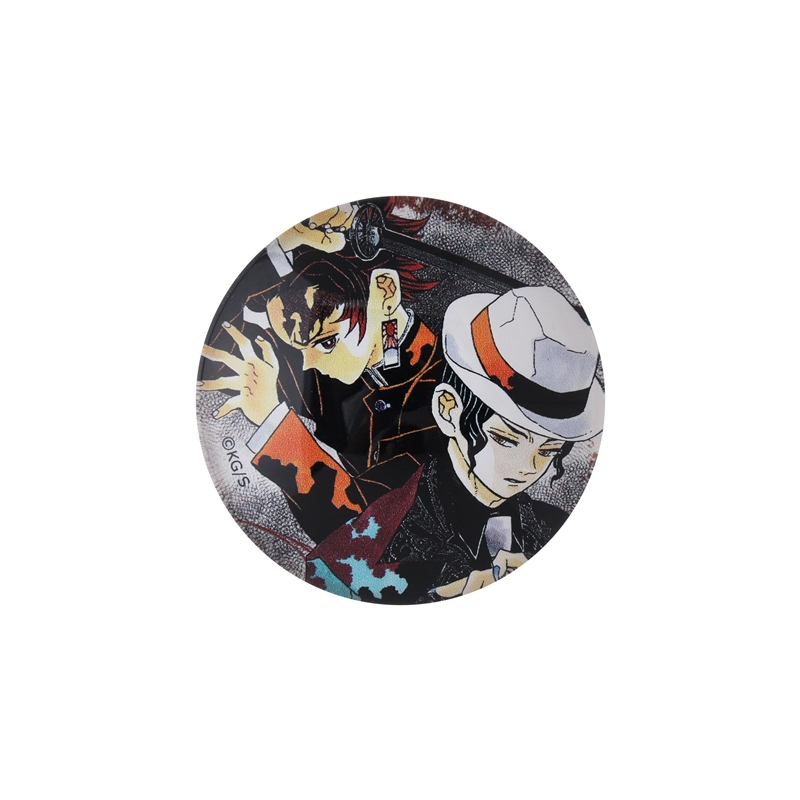 『鬼滅の刃』ガラスマグネット　竈門炭治郎＆鬼舞辻無惨（ジャンプコミックス２巻カバーイラスト）　ＢＦ２