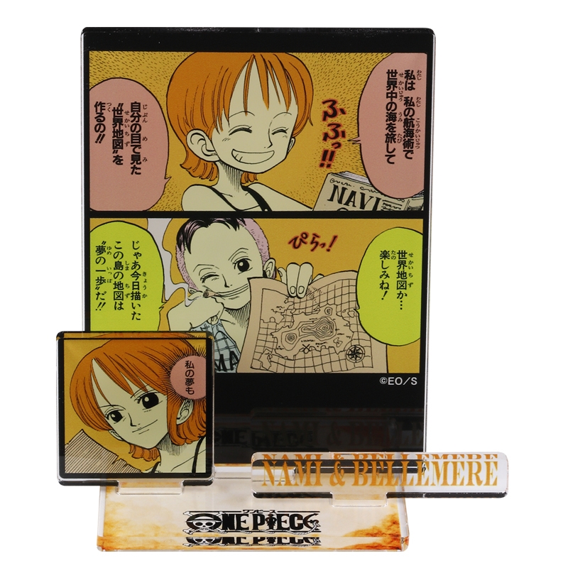 『ＯＮＥ　ＰＩＥＣＥ』エモーショナルアクリルジオラマ　ナミ＆ベルメール　ＢＦ２