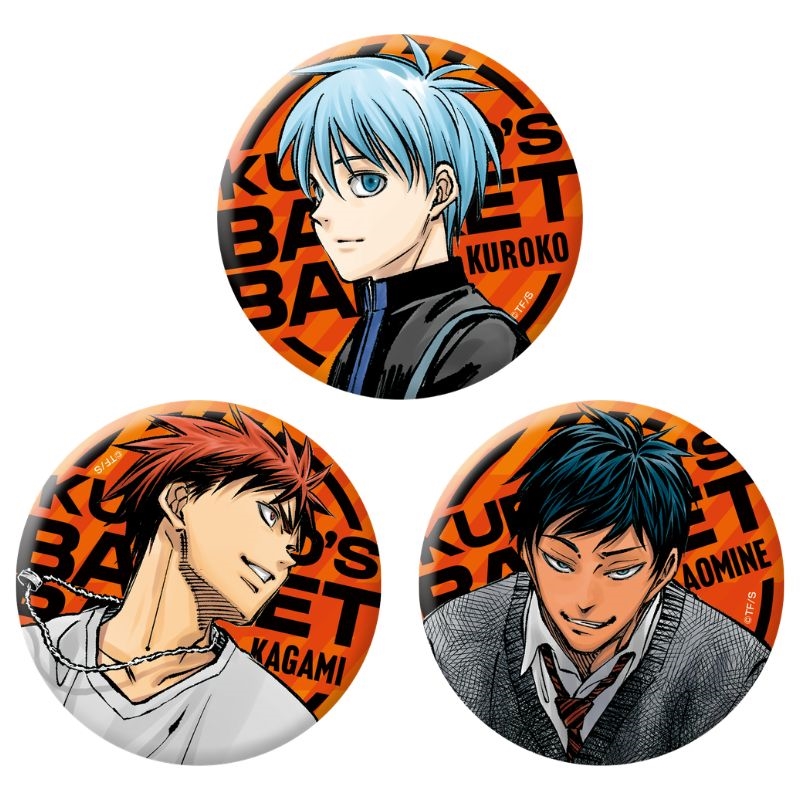 ＷＪ定期購読限定『黒子のバスケ』缶バッジセット