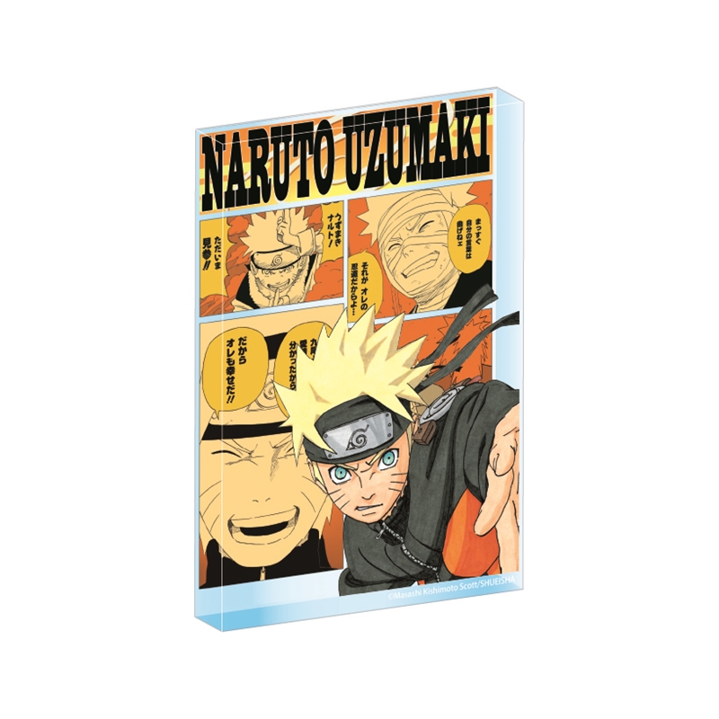 『ＮＡＲＵＴＯ−ナルト−』アクリルブロック　“ＨＥＲＯＥＳ”　うずまきナルト　ＢＦ４