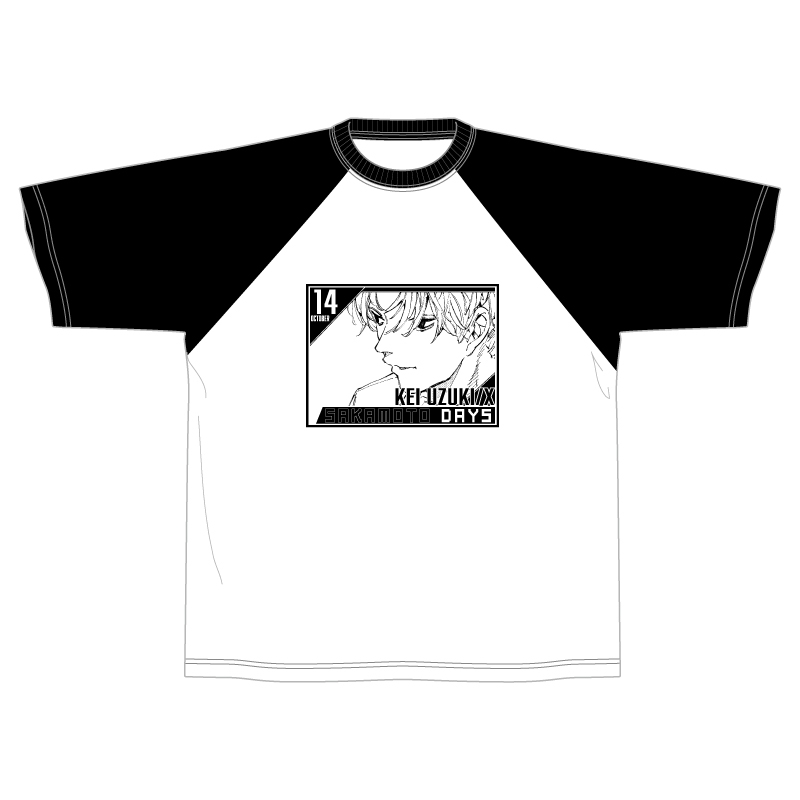 『ＳＡＫＡＭＯＴＯ　ＤＡＹＳ』ラグランＴシャツ　“ＶＩＬＬＡＩＮＳ”　有月憬（×）　ＢＦ４
