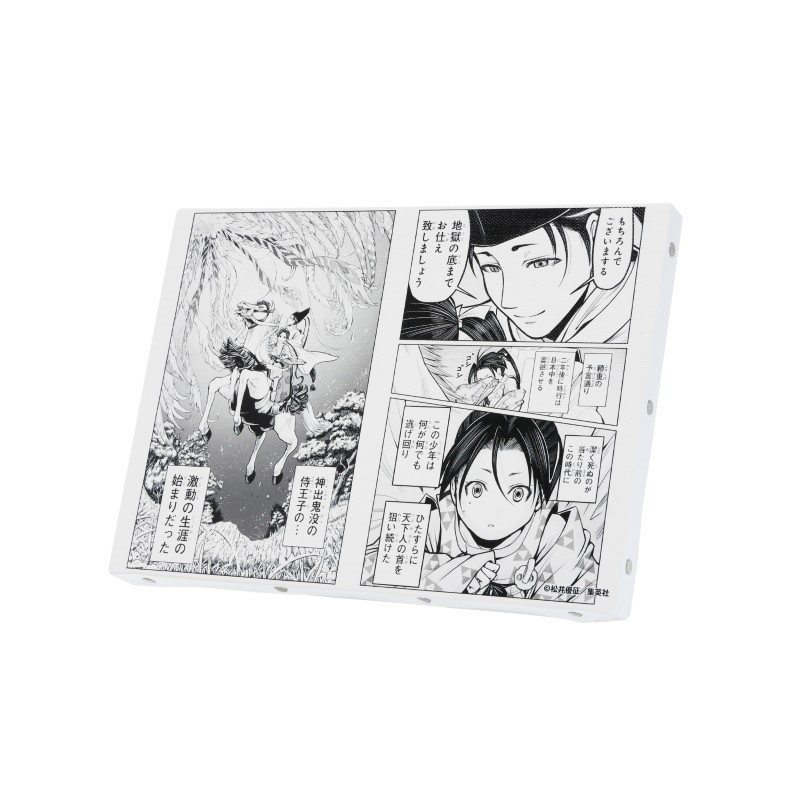 『逃げ上手の若君』名場面アートボード　「地獄の底までお仕え致しましょう」　［ＪＵＭＰ　ＡＲＴ　ＢＯＡＲＤ　ＧＡＬＬＥＲＹ］　ＢＦ３
