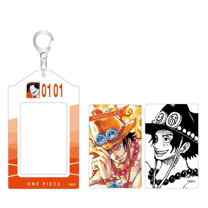 『ＯＮＥ　ＰＩＥＣＥ』バースデイカードホルダー　（特製カード２枚付き）　ポートガス・Ｄ・エース　ＢＧ１
