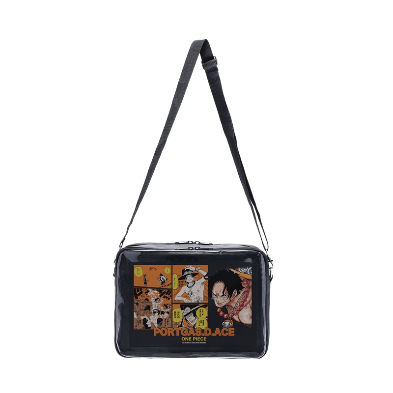『ＯＮＥ　ＰＩＥＣＥ』魅せ窓☆ショルダーバッグ　（特製アクリルチャーム付き）　ポートガス・Ｄ・エース　ＢＧ１