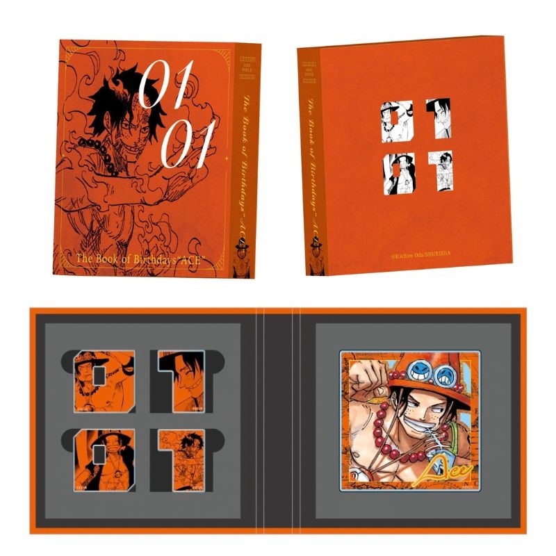 『ＯＮＥ　ＰＩＥＣＥ』バースデイメモリアルＢＯＯＫ　ポートガス・Ｄ・エース　ＢＧ１
